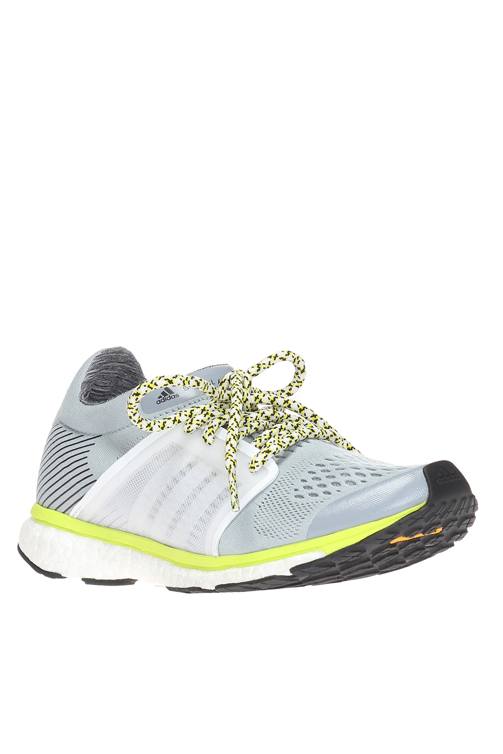 Grey Adizero Adios sneakers with sock ADIDAS by Stella McCartney